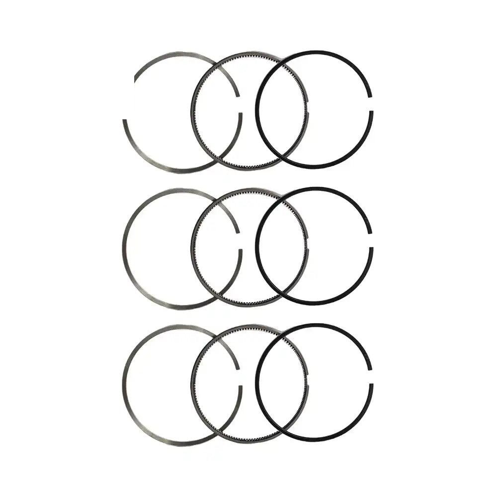 1 Set STD Piston Ring for Yanmar 3TN66 Engine