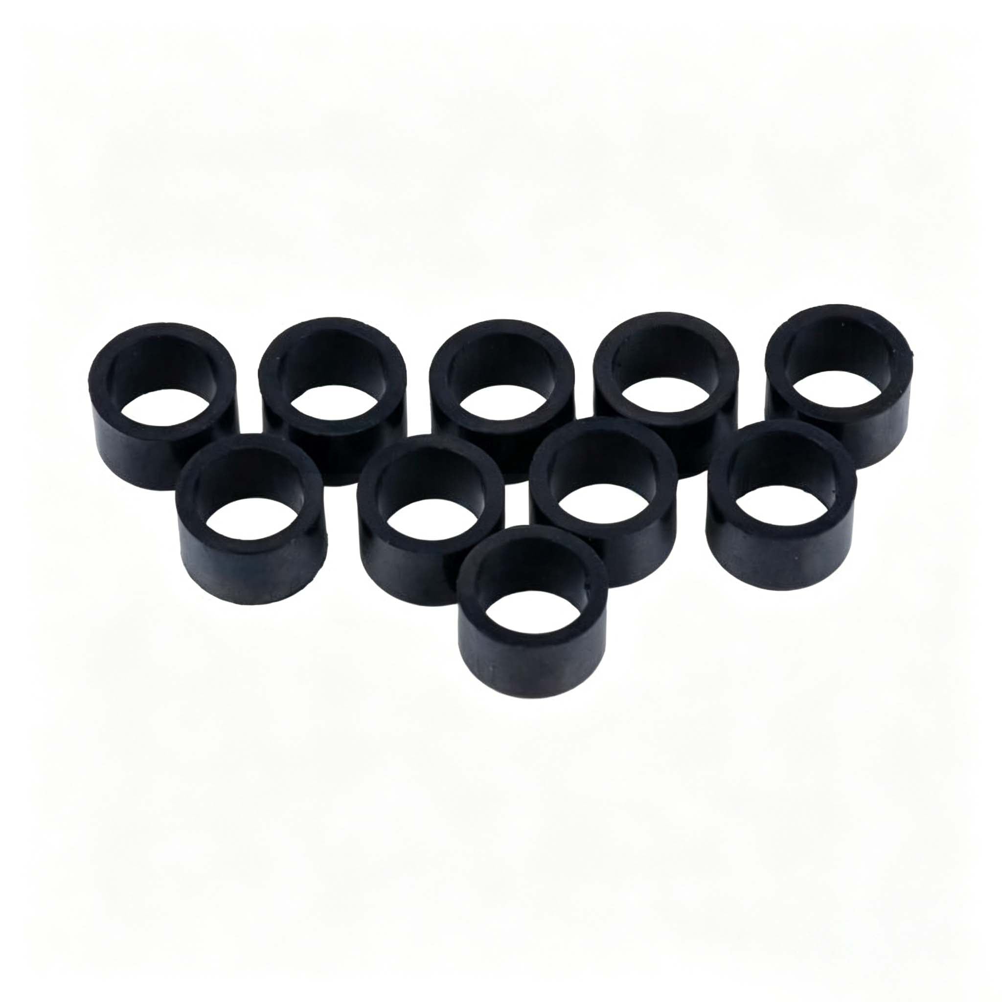 10 Pieces 13/32" x 5/16" x 1/4" Fuel Line Seal Sleeve Olive 746400M91 33811114 376526X1 for Massey Ferguson