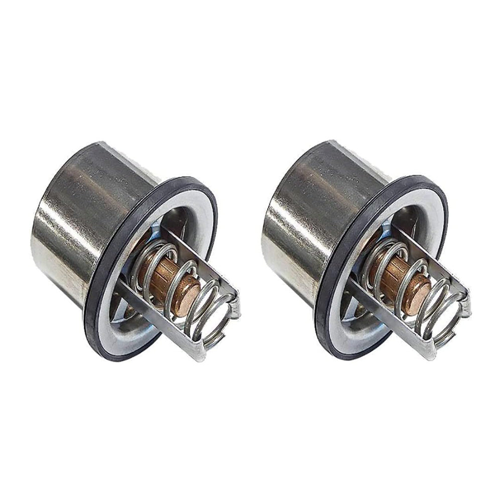 2 Piece kit Thermostat Regulator 4W4011 1209453 170 Degree For Caterpillar CAT 3406E C15 C16 C18 3400 engine