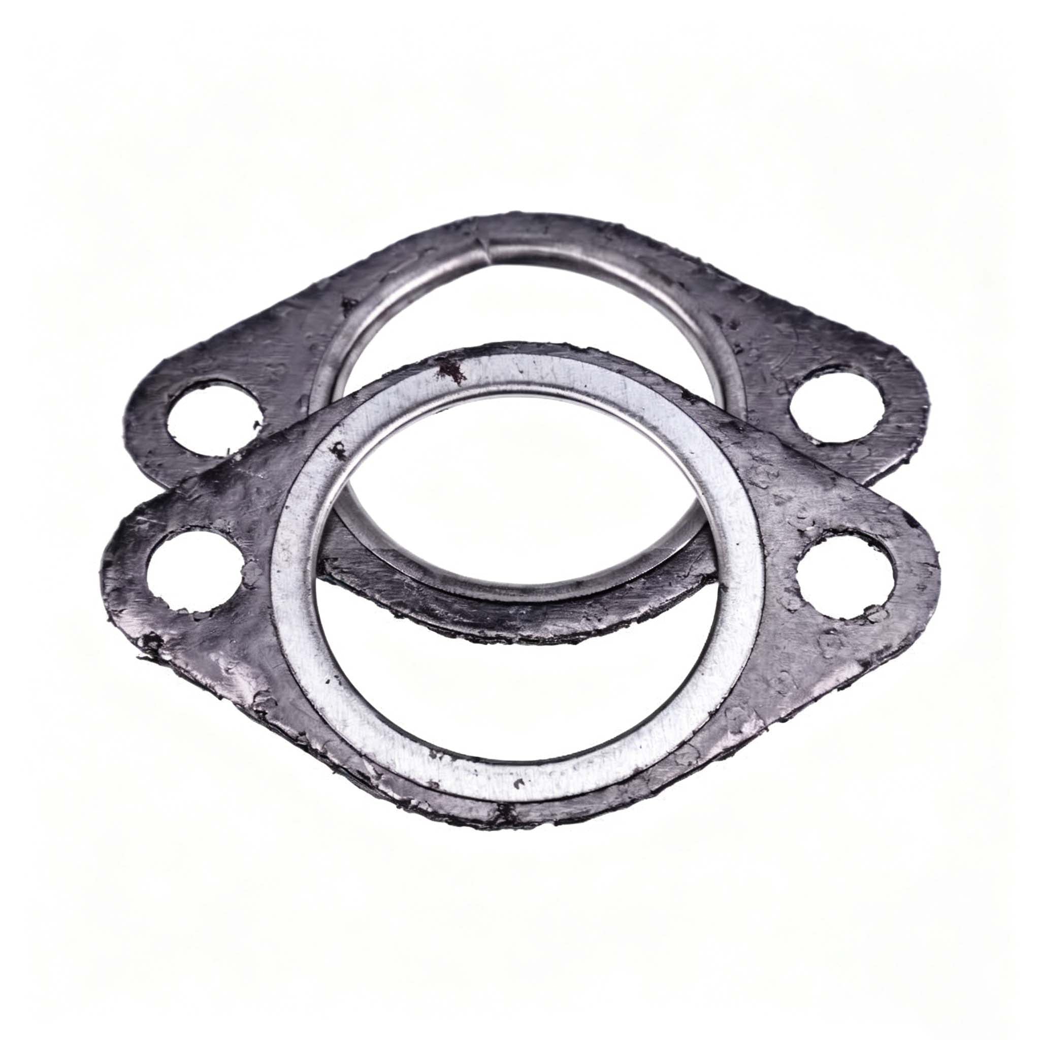 2 Pieces Exhaust Muffler Gasket 11060-2079 for Kawasaki Engine FD440V FD501V FD590V FD611V FD620D FD661D