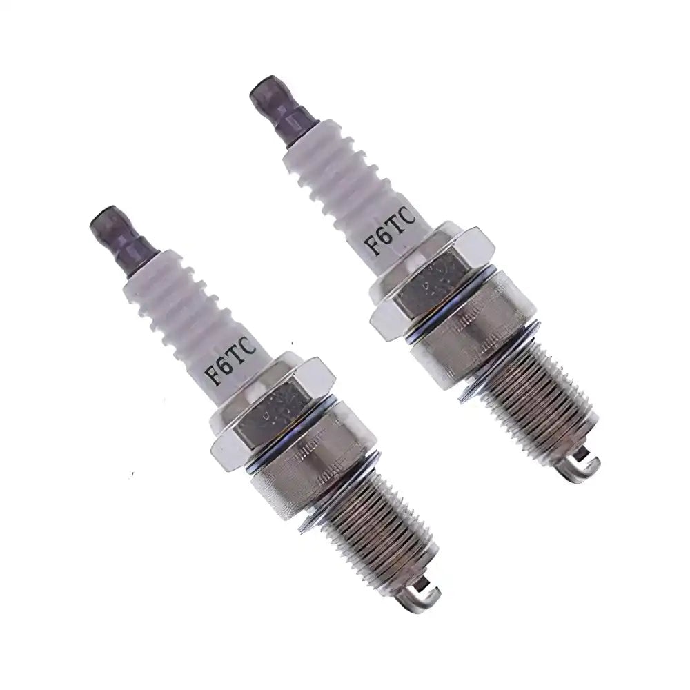 2 Pieces Spark Plug Set for Joyner 650 Commando,Sand Spider, Sand Viper, Goka, Saito