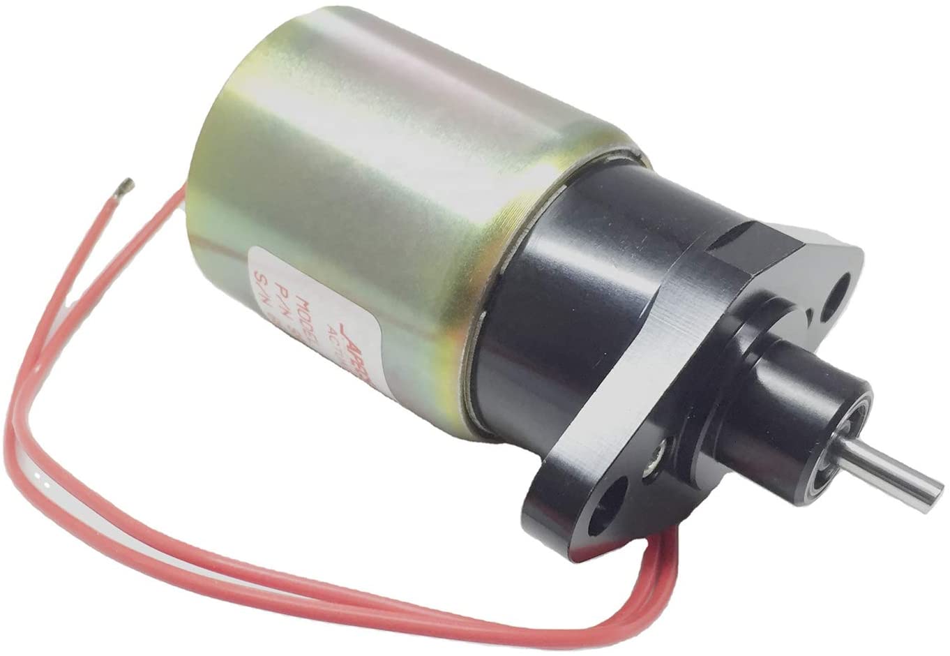 24V Stop Solenoid Actuator 0175-24A6LS SA-4828-24 compatible with Kubota V3300 Engine