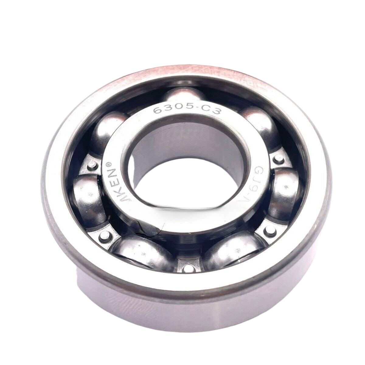 25*62*17mm No Shield Deep Groove Ball Bearing 6305 for Excavator Loader