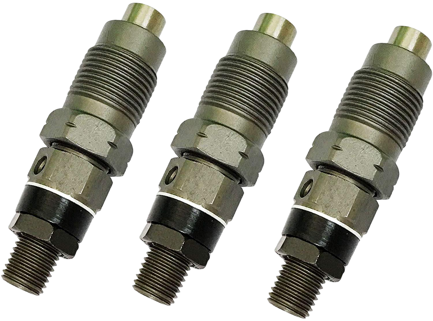 3PCS Fuel Injector 16001-53000 H1600-53000 for Kubota B7300HSD B7400HSD BX1500D BX1800D BX1830D BX1850D BX1860 BX2230D BX2350D BX2360 BX24D BX25 U15 U17 GF1800 G1900 ZD18 ZD18F ZD21 ZD21F