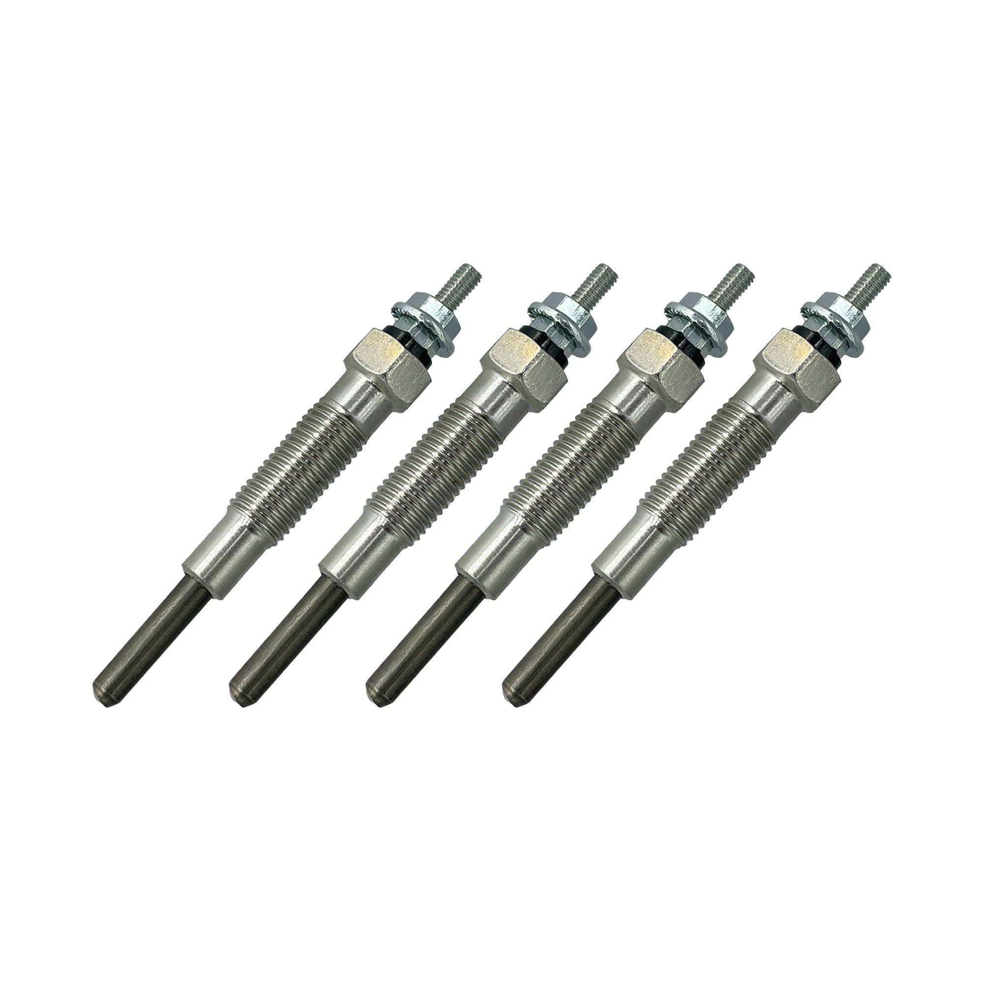 4 Pcs Plug Glow MM409510 for Iseki TL2100 TL2500 TX1300 TX1500 TX2140 TX2160 Tractors