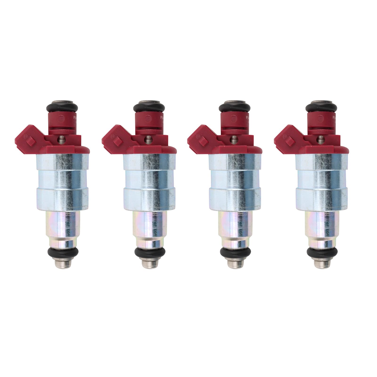 4PCS Fuel Injector 53007232AB Compatible with Jeep Wrangler 1991-1995 Cherokee 1991-1995 Comanche 1991-1992 2.5L Gas