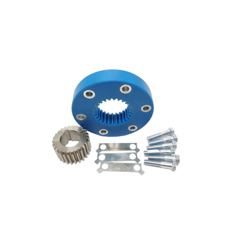 6 Bolt Coupling Compressor Drive Pulley Gear Assy 48-50005-00 for Carrier X2 1800 2100 2100A 2100R 2500A 2500R X4 7500 6600