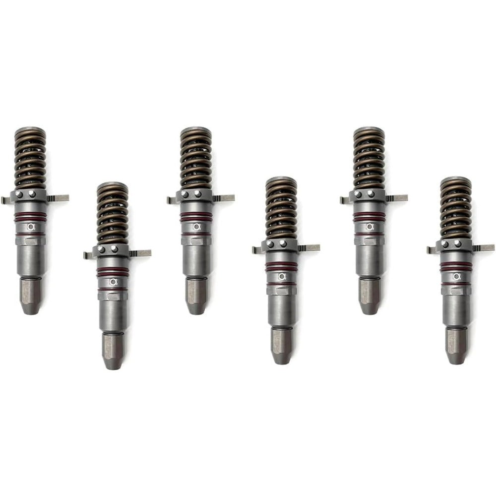 6 Pcs Fuel Injector 10R-1252 for Caterpillar CAT Engine 3606 3612