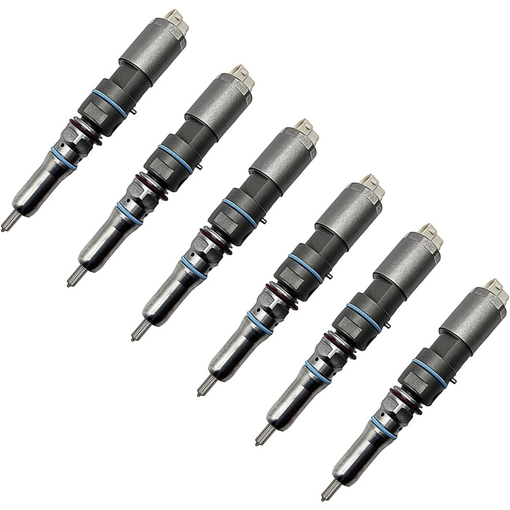 6 Pcs Fuel Injector 456-3544 20R-5079 for Caterpillar CAT Engine C7