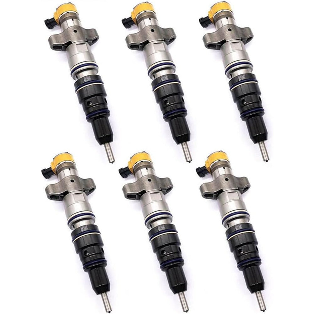 6 Pcs Fuel Injector 53L-8062 for Caterpillar CAT Engine C7 C9