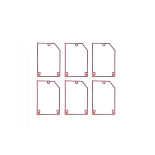 6 Pcs Rocker Lever Cover Gasket 4920076 for Cummins Engine K19 KTA19 QSK19