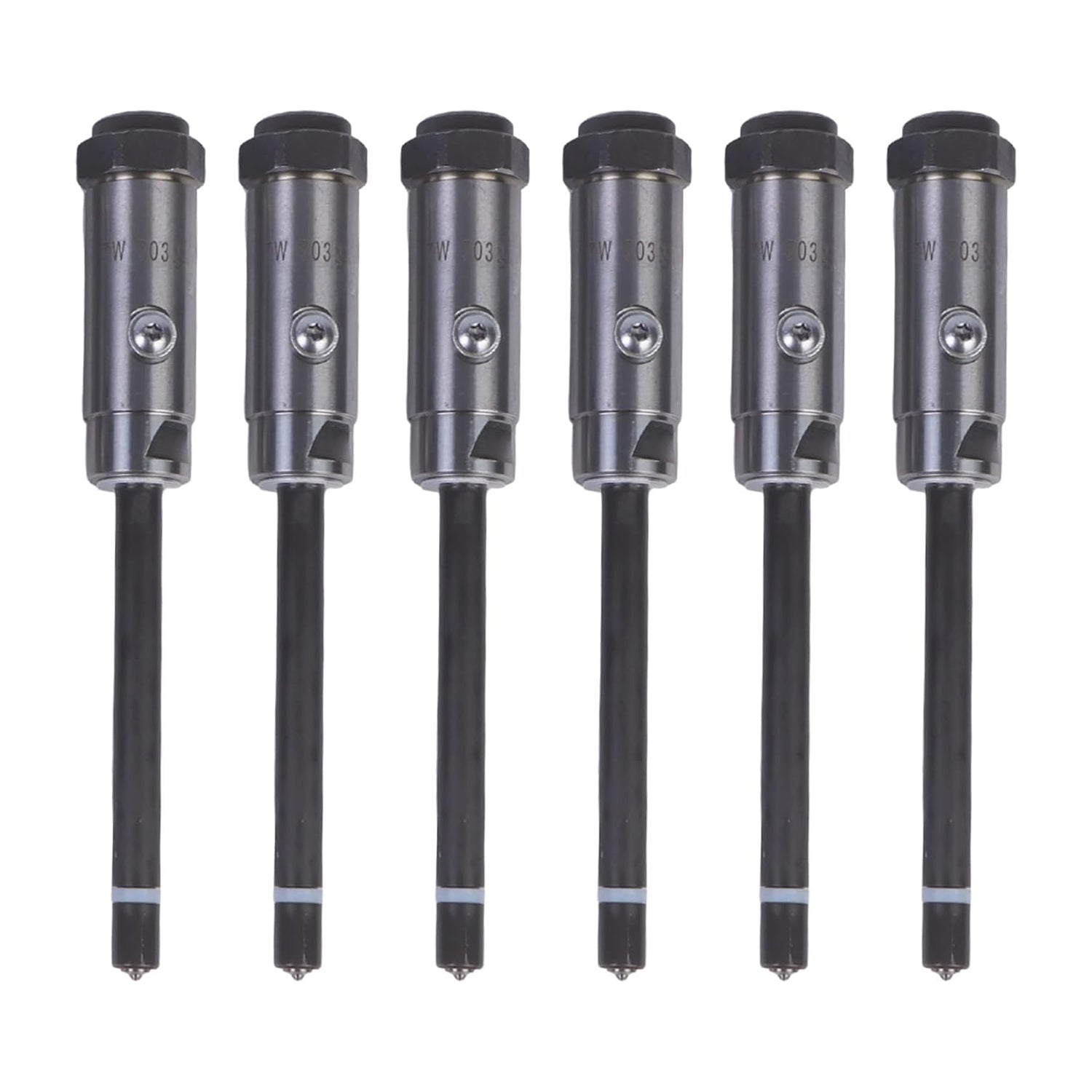 6pcs Fuel Injector Pencil Nozzle 7W-7032 0R-3424 for Caterpillar 3406 3406B 3406C Engine D8N Tractor 578 Pipelayer