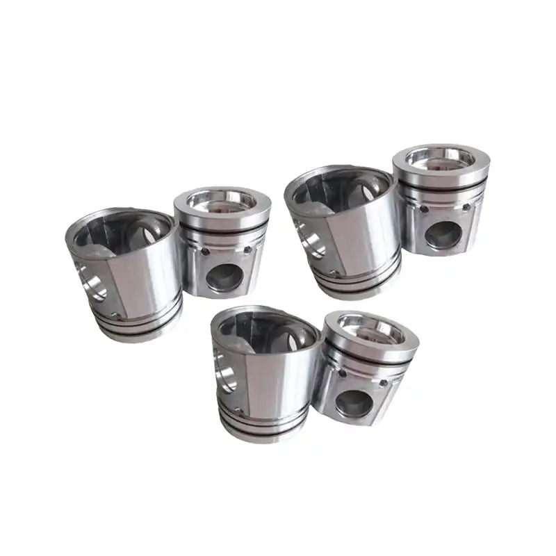 6 PCS Piston 3922687 for Cummins Engine 4BTAA 6BTAA 4BT3.9 6BT 6B BGE5.9 4BT