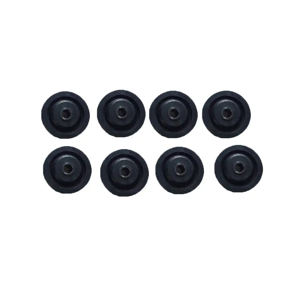8 PCS Engine Mounting Rubber Cushion Feet Bumper for Hitachi Excavator ZAXIS55 ZAXIS60 ZAX55 ZAX60 ZX55 ZX60