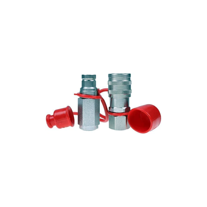 Aftermarket SUMMIT FF38-06N-SET 3/8" Flat Face 3/8" NPT Thread Hydraulic Quick Connect Coupling Set