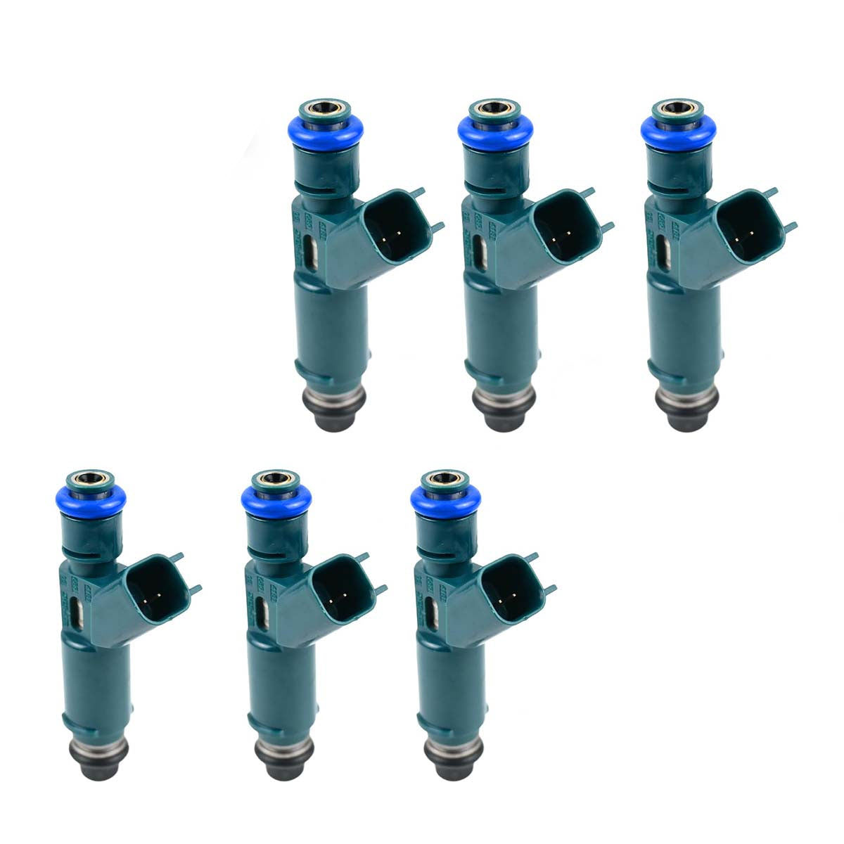 6PCS Fuel Injector AJ5113250 Compatible with Mazda 6 2003-2008 MPV 2002-2006 3.0L