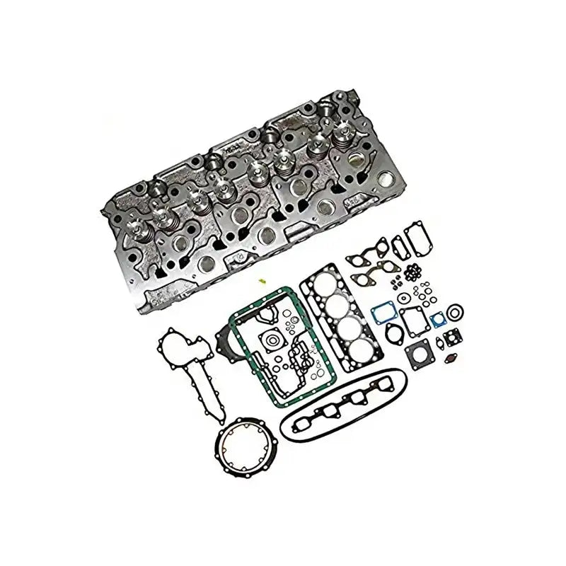 Complete Cylinder Head + Full Gasket Kit for Kubota V1903 V1903T V1903E Engine L3710 V1903 L3600 Tractor