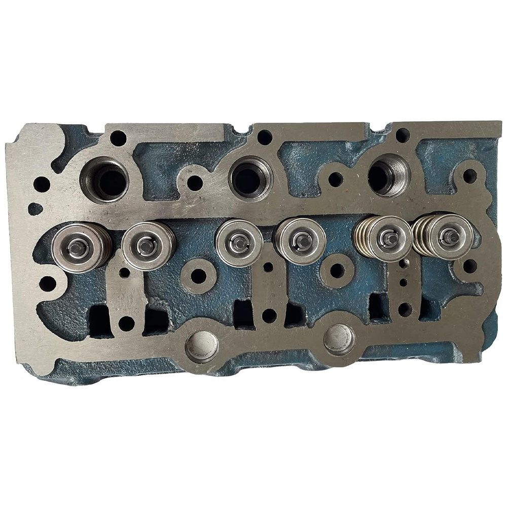 D750 Cylinder Head with Valve Compatible with Kubota D750 D750B Engine 220 320 Excavator Bobcat 453C 443 B5200 B7100 Tractor