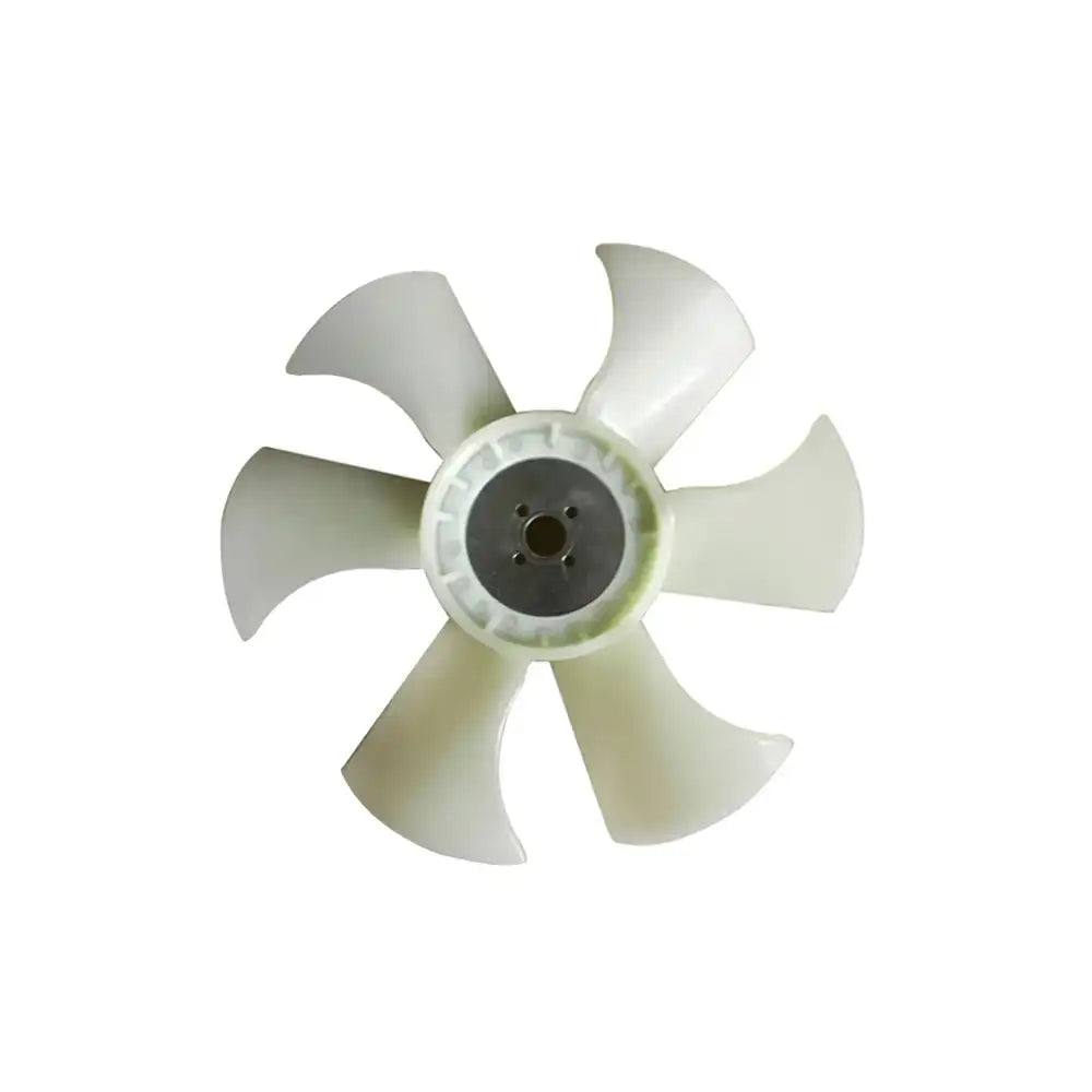 Engine Fan YM129655-44740 for Komatsu Engine 3D84E-5 3D88E-6 3D88E-7 Excavator PC30MR-2 PC30MR-5 PC35MR-2 PC35MR-3 6 Blades