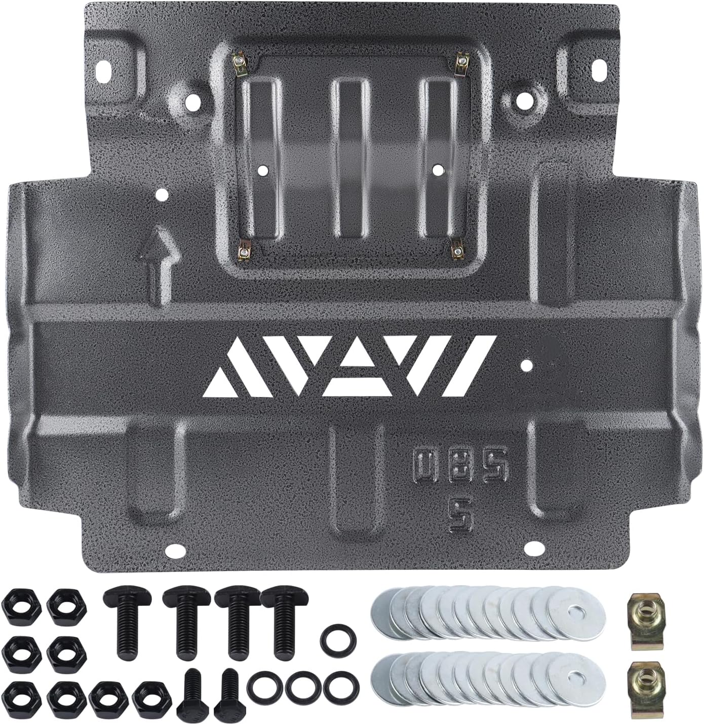 Engine Splash Guard Shield Compatible with 2018-2022 Ford F-150 Black Lower Front Splash Shield FL3Z-5D032-D