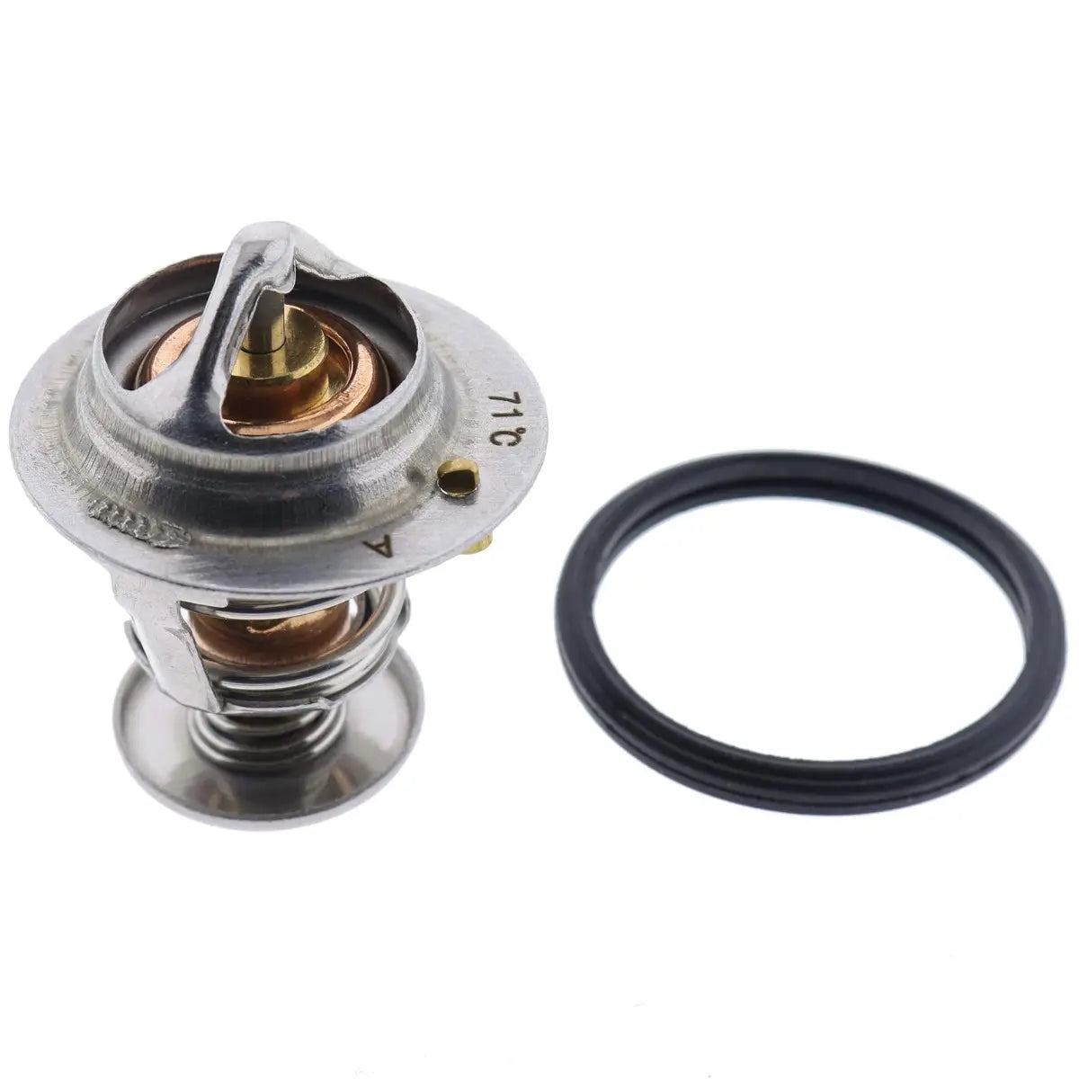 Engine Thermostat M811034 M801088 for John Deere Excavator 110 790 25 27D 30 35D 35G 50 50D 50G 317G Tractor 955 2027R 2032R 2038R 3005 3215 3032E 3038E 3039R 3046R 4044M 4066R Engine 3013 3016 Yanmar 4HNPAE 4TNV86