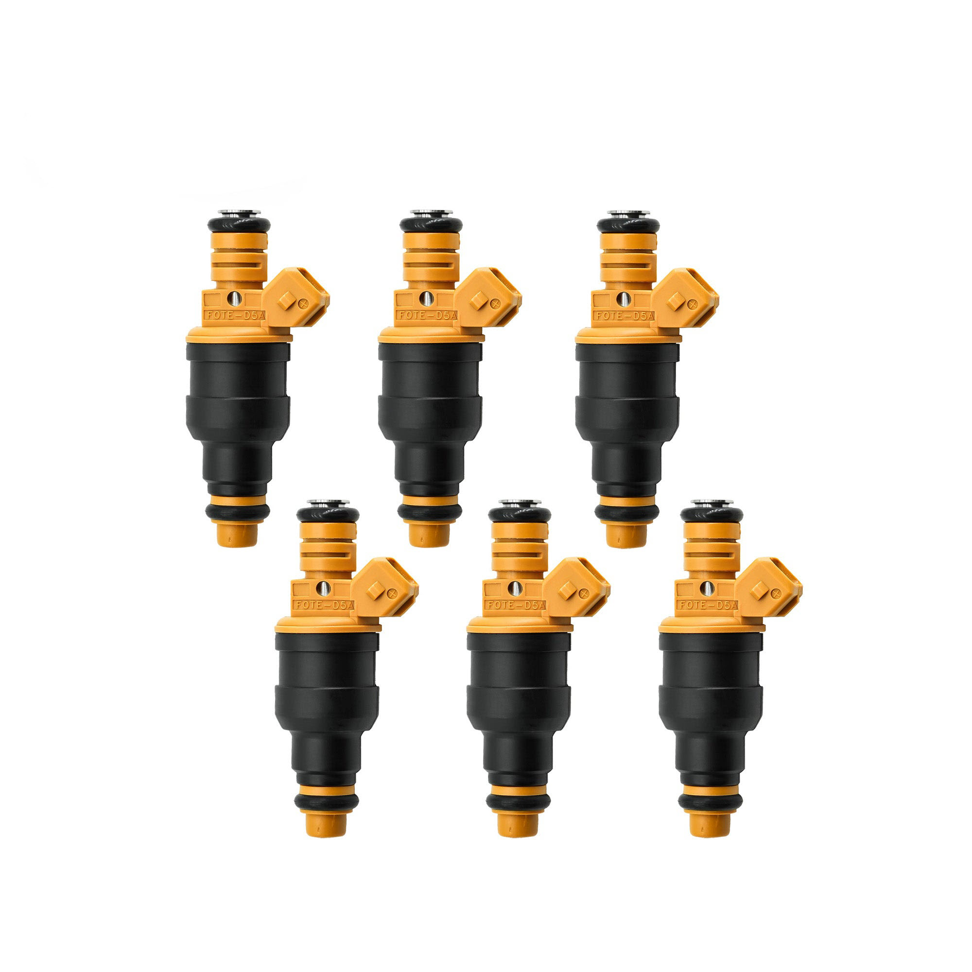 6PCS Fuel Injector F0TZ9F593B for Ford Explorer 1991-1992 Ranger 1990-1992 Aerostar 1990-1995 & Mazda Navajo 1991-1992 4.0L