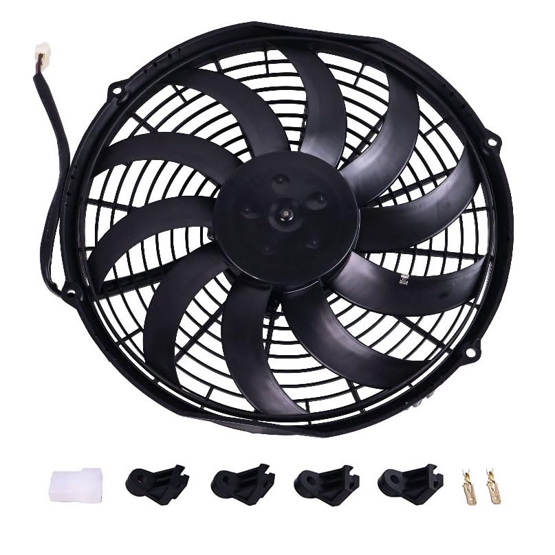 Fan Assembly V0511-45730 For Kubota SVL65-2 SVL75-2 SVL90-2 SVL95-2 SVL97-2