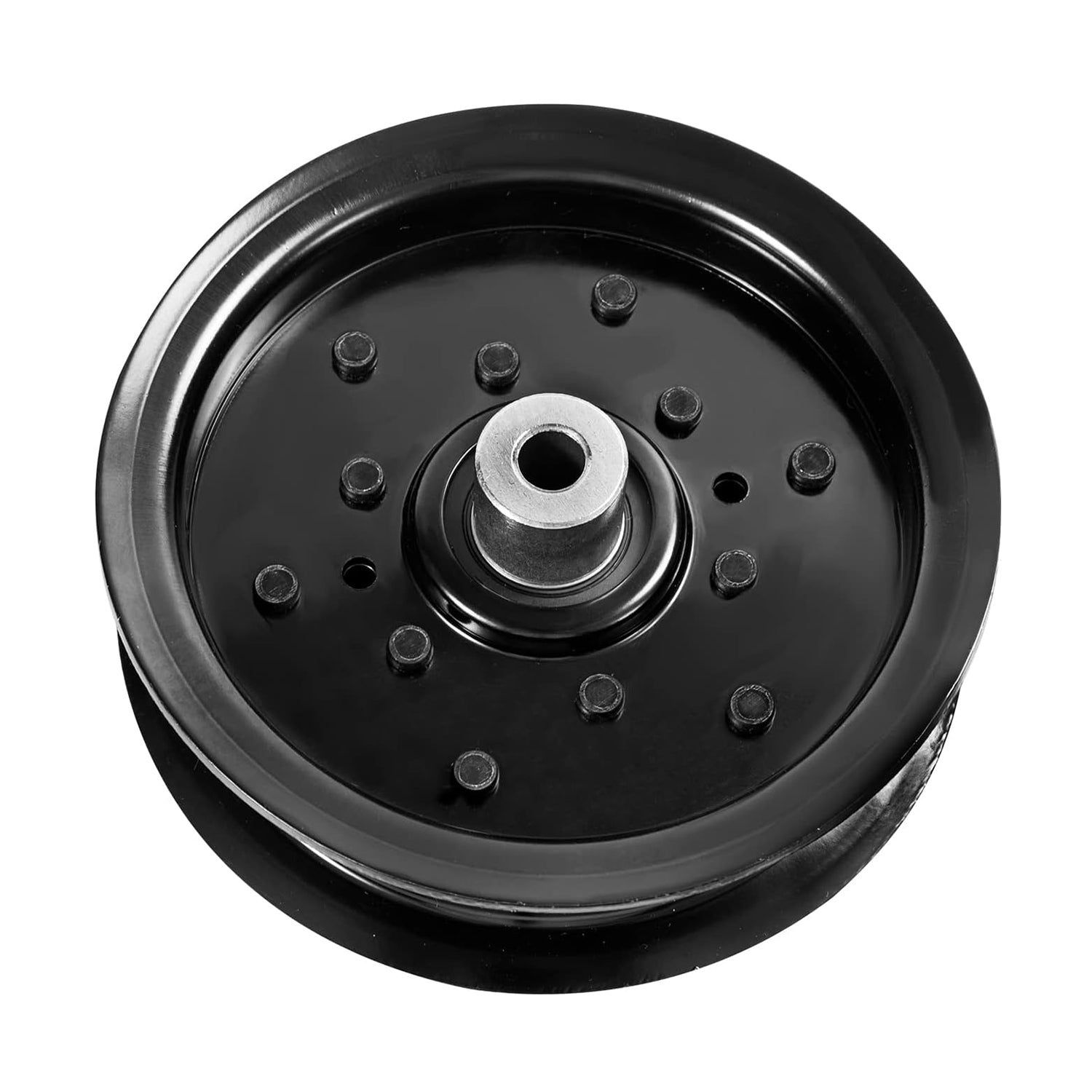 Flat Idler Pulley 532196106 196106 197379 AUC16698 AM106627 for 42" 46" 48" 54" Deck Lawn Mower John Deere Z445 Z425 X300, Craftsman Husqvarna MZ54 RZ5424 Ariens Sears Poulan