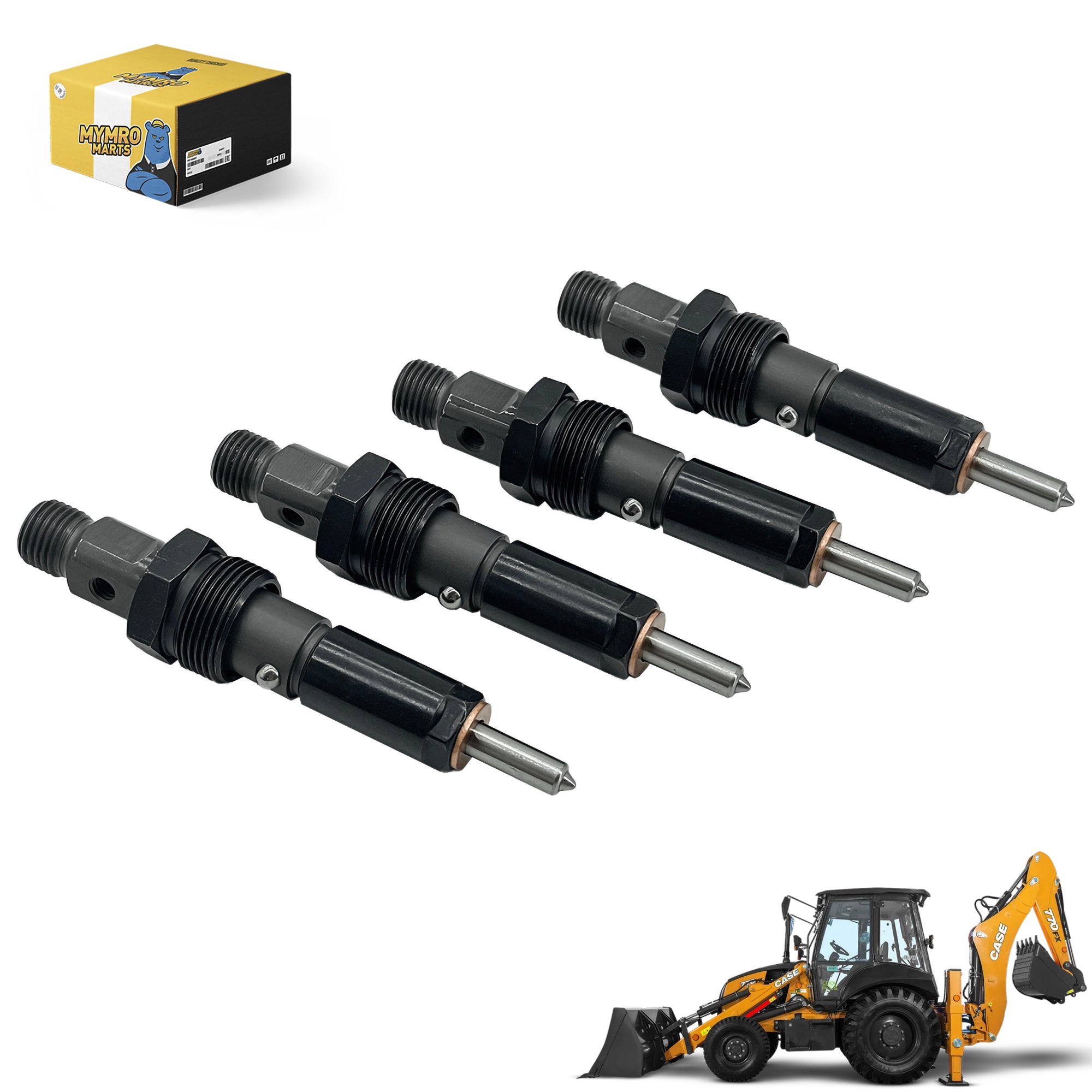 Fuel Injection J909475 for CASE Backhoe Loader 580E 580SE