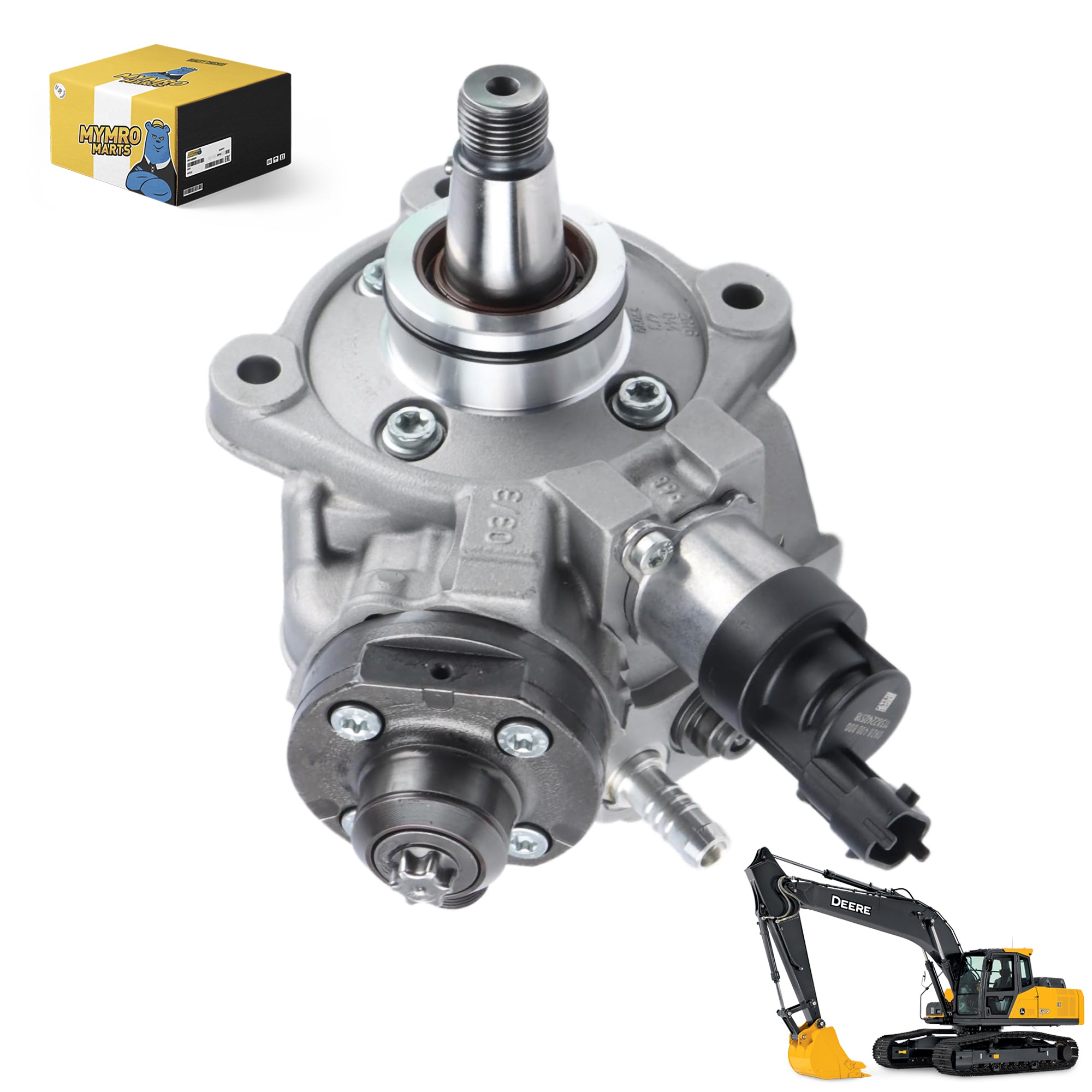 Fuel Injection Pump MIA885077 MIA881999 for John Deere Loader 317G 318E 319E 320E 244K 324K Tractor 2038R 3032E 3038E 3039R 4066R Excavator 50 P 50G 60 P 60G 85G