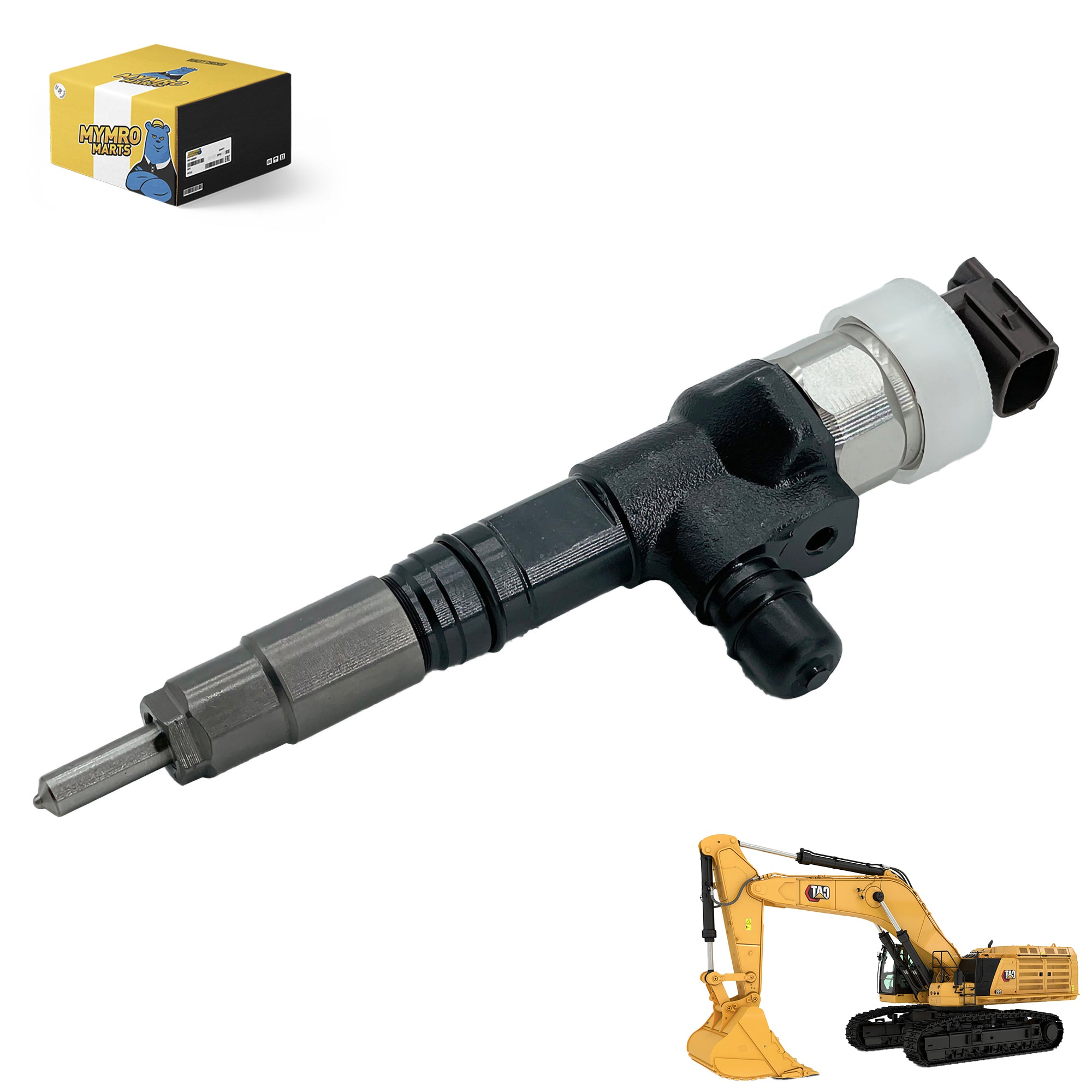 Fuel Injector 436-1096 for Caterpillar CAT Engine C3.3B Loader 236D 242D 246D 257D 259D 262D 277D 279D 287D 289D