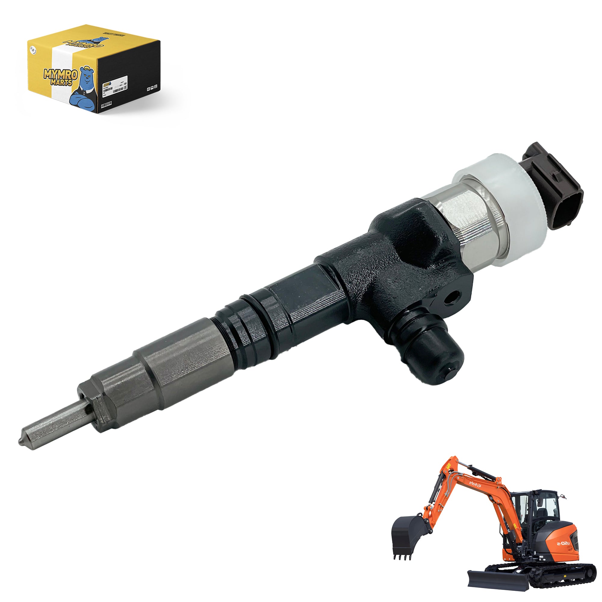Fuel Injector 436-1096 for Kubota Skid Steer Loader SSV75 SSV75C SSV75P SSV75PC SV75 SVL75