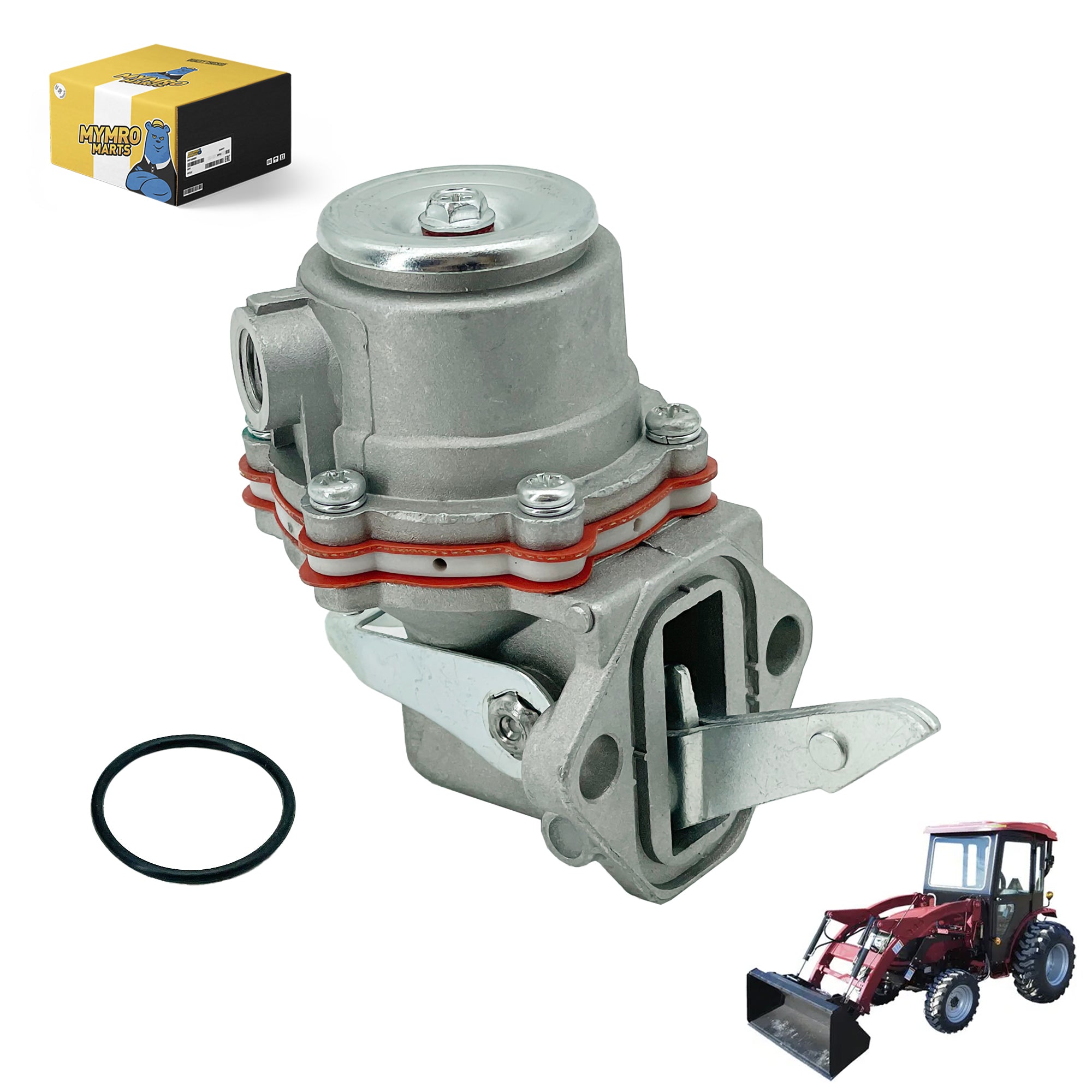 Fuel Lift Transfer Pump 504090936 for Case Tractor JX80 JX55 JX95 JX85 JX60 JX90 JX65 JX70 JX75 JX1070N