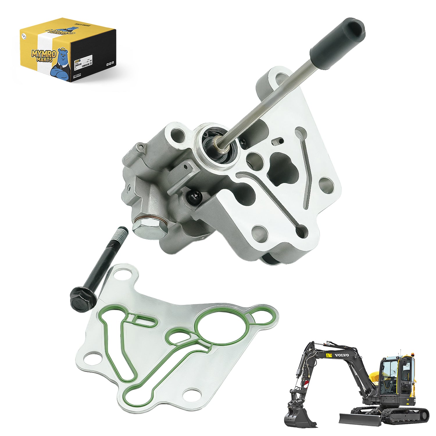 Fuel Pump 20411997 3092460 3165861 20440371 20749646 for Volvo EC330B EC330C EC360B EC360C EC460B Excavator