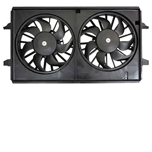 New Radiator Dual Fan Assembly Replacement For 2007 2008 2009 2010 2011 2012 Chevy Malibu & Pontiac G6 V6 3.5L 3.6L 3.9L, 22719384, 620-969, 620969