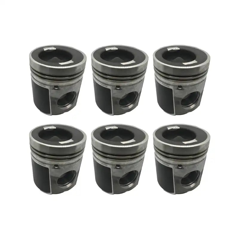 6 Pcs/Set Piston 4019886 for Cummins Engine 6CTA ISC QSC 8.3L