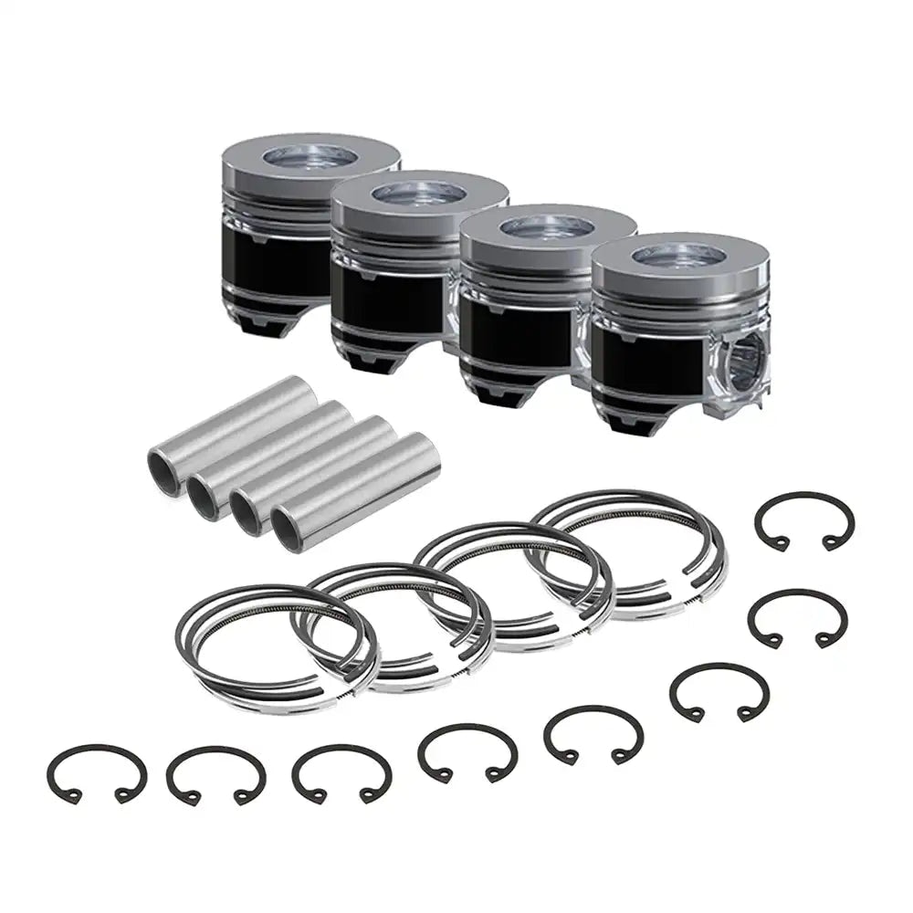 Piston Piston Ring Set STD 76mm for Kubota V1502 Engine