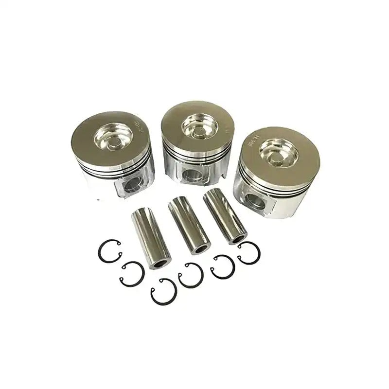 Piston 3 Units 1 Set For Yanmar Engine 3TNE84-3