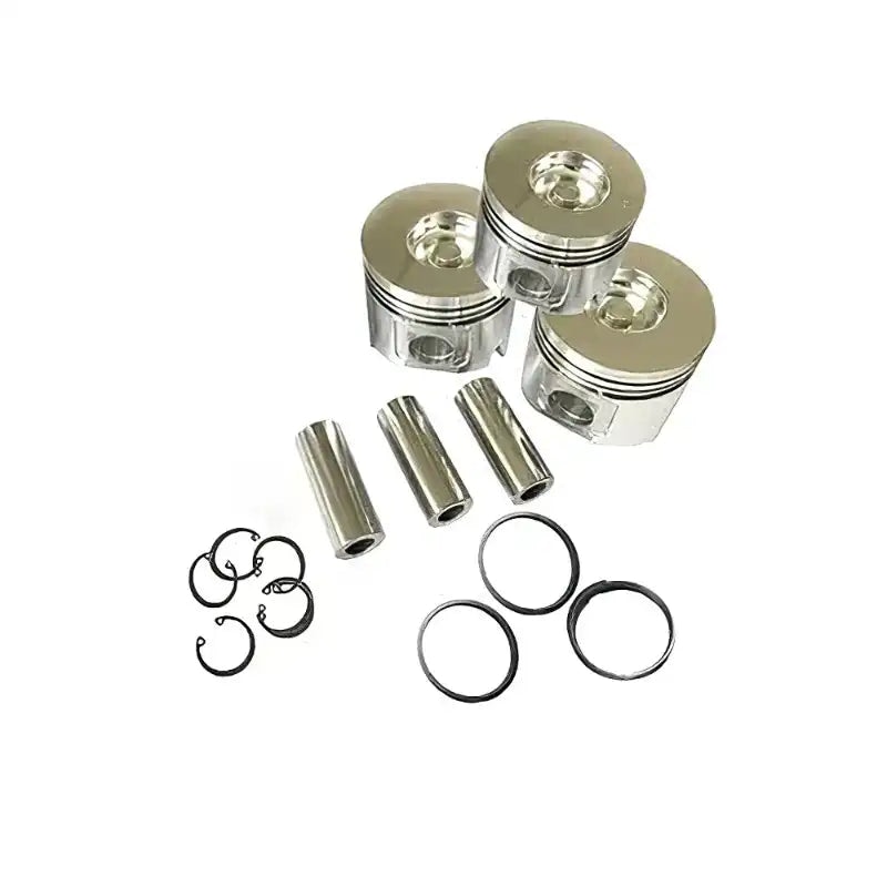 Piston Kit With Ring Set for Yanmar VIO20 B2U Engine STD 3TNE68 3TNE68C 3D68E 3TNE68L