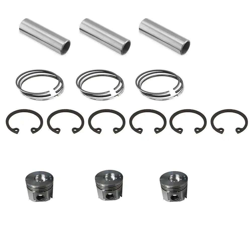 Piston Kit with Piston Ring For Komatsu PC30 Engine 3D84-1