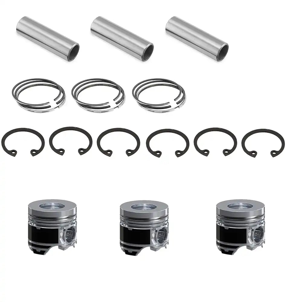 Piston Kit with Piston Ring For Komatsu Engine 3D84-2