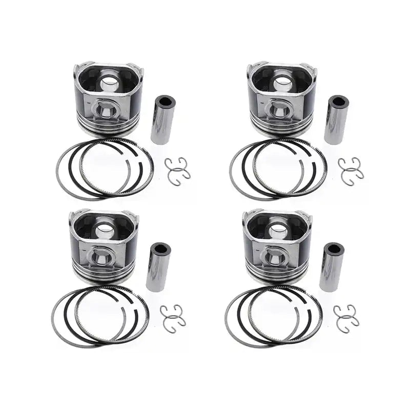 Piston Kit YM129002-22090 YM129002-22910 for Engine Yanmar 4TNE84 Komatsu 4D84E