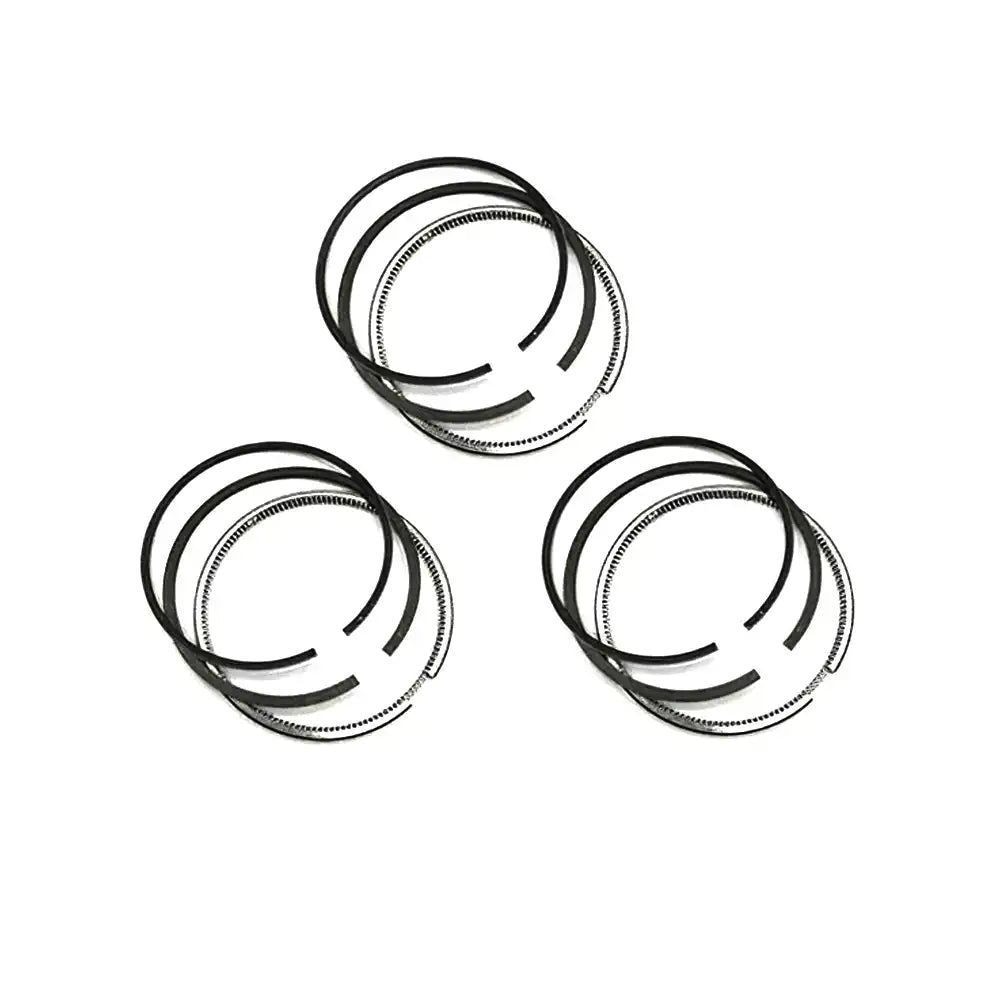 Piston Ring 3pcs for Komatsu Excavator PC30 Engine 3D84-1