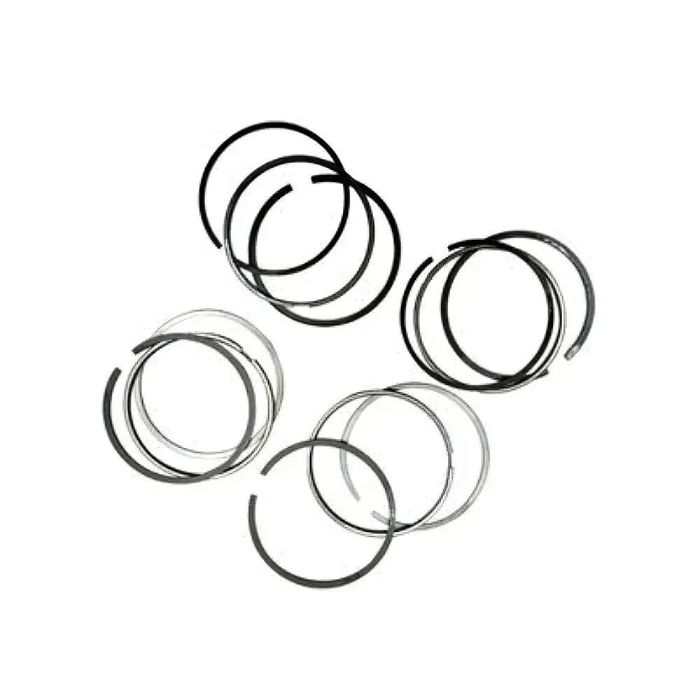 Piston Ring 4 Units 1 Set for Hyundai Excavator R60-9S R60W-9S Yanmar Engine 4TNV94L Komatsu Engine 4D94LE