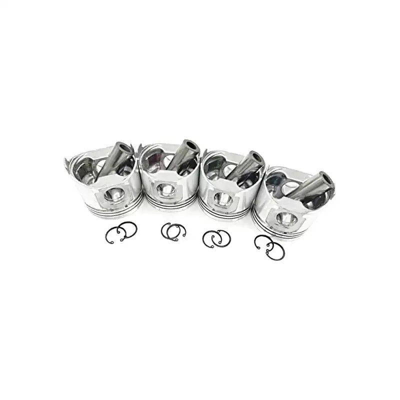 4 Pcs Piston Set 8-97232-604-0 STD for Isuzu 4LE2 Engine