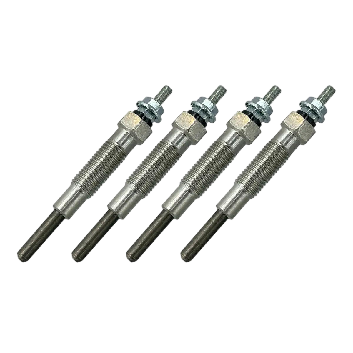 4 Pcs Plug Glow MM409510 for Mitsubishi S4S S4L S4L2 Engine Compact Tractor TCM Forklift
