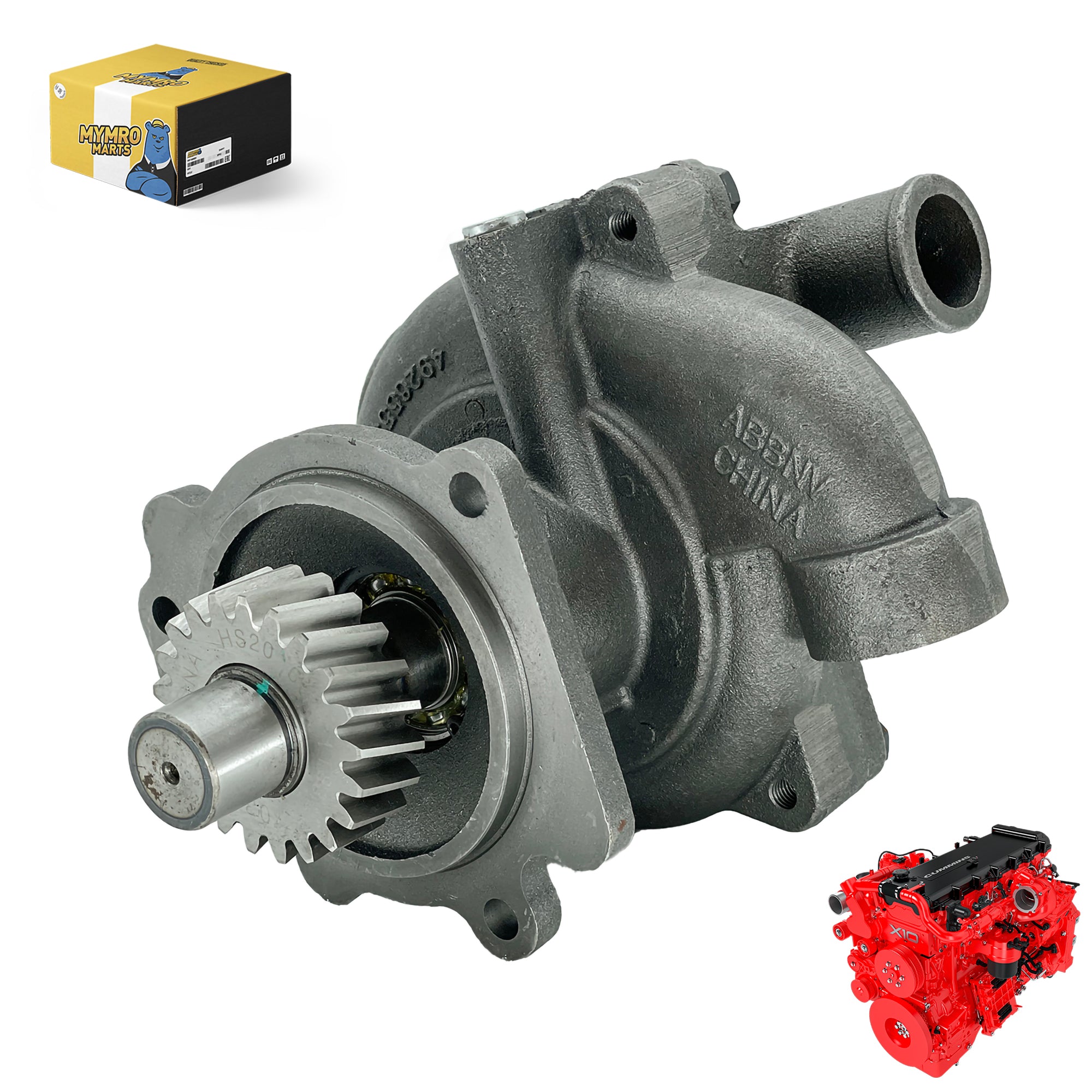 Engine Water Pump 4955708 4955708NX 4955708RX for Cummins Engine ISM L10 M11