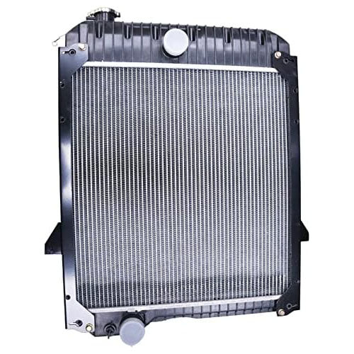 Water Tank Radiator 140-3634 with Support Compatible with Caterpillar CAT 416C 416D 420D 424D 426C 428C 428D 430D 432D 436C 438C 438D 442D