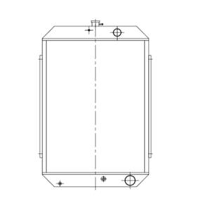 Water Tank Engine Radiator for Hyundai Excavator R220-5 R170W