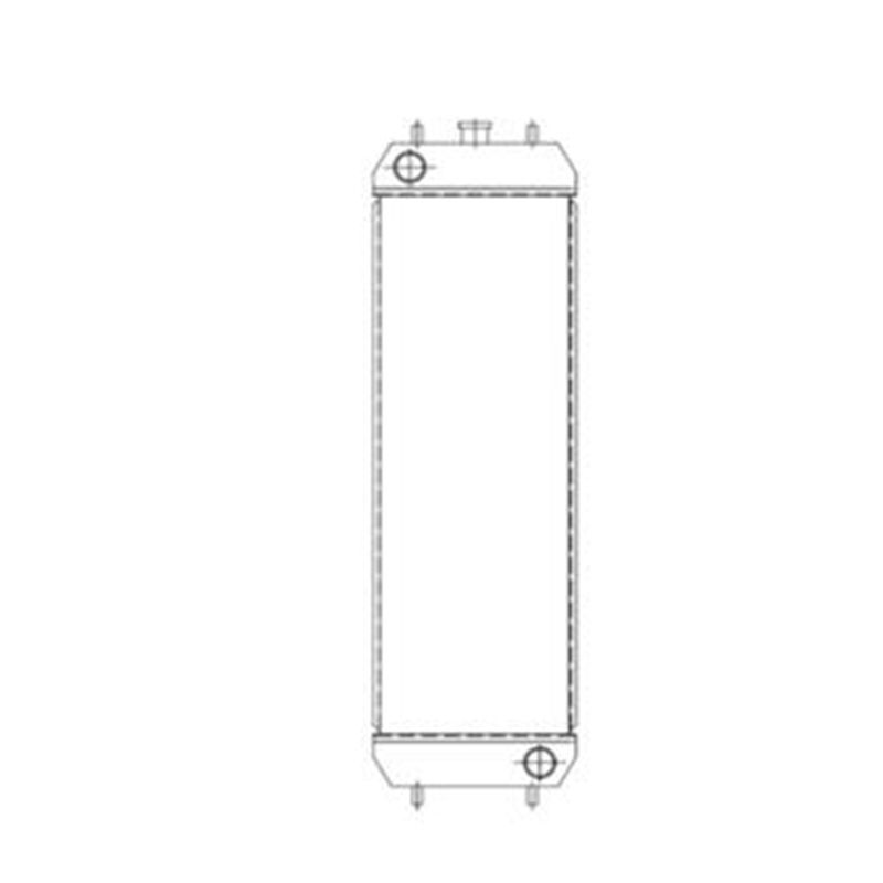 Water Tank Engine Radiator for Sumitomo Excavator SH145-6